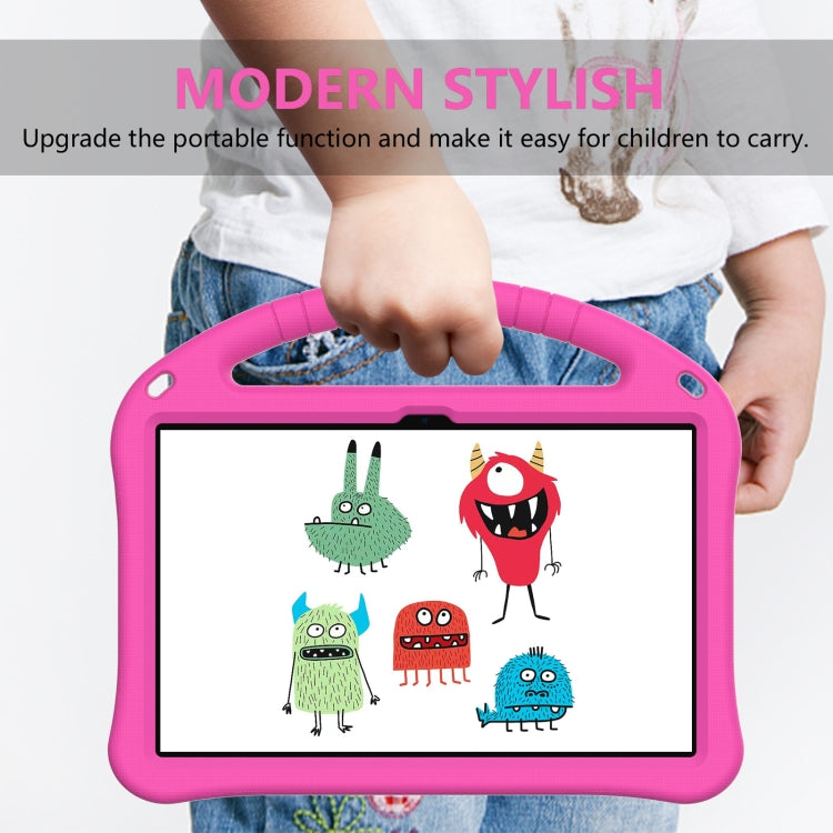 For T-Mobile REVVL Tab 10.36 2023 EVA Shockproof Tablet Case with Holder(Rose Red) - Others by PMC TechLife | Online Shopping South Africa | PMC TechLife | Buy Now Pay Later Mobicred