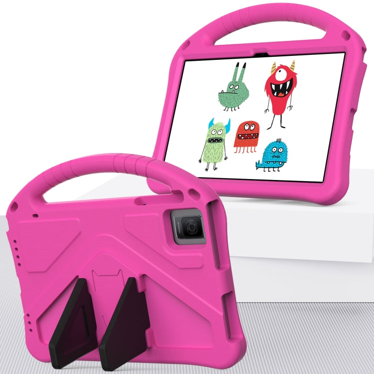 For T-Mobile REVVL Tab 10.36 2023 EVA Shockproof Tablet Case with Holder(Rose Red) - Others by PMC TechLife | Online Shopping South Africa | PMC TechLife | Buy Now Pay Later Mobicred
