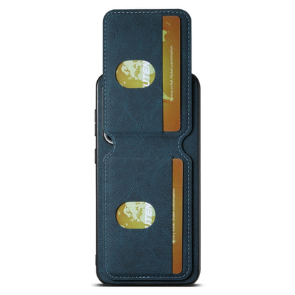 For Samsung Galaxy S24+ 5G Suteni H02 Litchi Leather Card Wallet Stand Back Phone Case(Blue) - Galaxy S24+ 5G Cases by Suteni | Online Shopping South Africa | PMC Jewellery | Buy Now Pay Later Mobicred