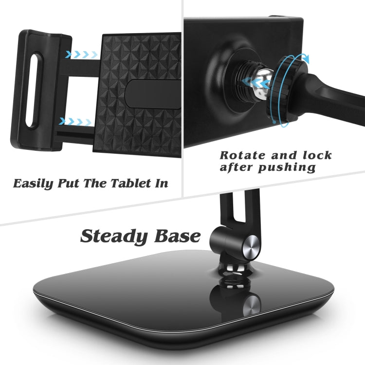 NS-06B 360 Degree Rotating Foldable Desktop Tablet Phone Holder - Stand by PMC TechLife | Online Shopping South Africa | PMC TechLife | Buy Now Pay Later Mobicred