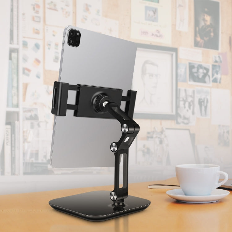 NS-06B 360 Degree Rotating Foldable Desktop Tablet Phone Holder - Stand by PMC TechLife | Online Shopping South Africa | PMC TechLife | Buy Now Pay Later Mobicred