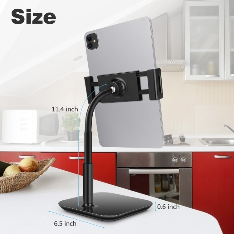 NS-06A 360 Degree Rotating Heavy Duty Base Adjustable Desktop Tablet Holder - Stand by PMC Jewellery | Online Shopping South Africa | PMC Jewellery | Buy Now Pay Later Mobicred