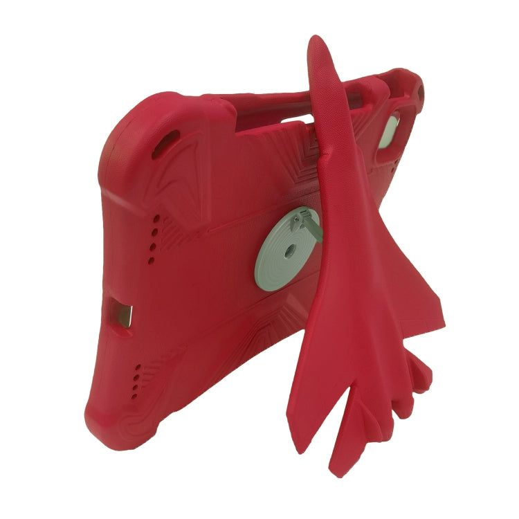 For iPad Pro 11 2024 360 Rotation Aircraft Holder EVA Shockproof Tablet Case(Red) - iPad Pro 11 2024 Cases by PMC TechLife | Online Shopping South Africa | PMC TechLife | Buy Now Pay Later Mobicred