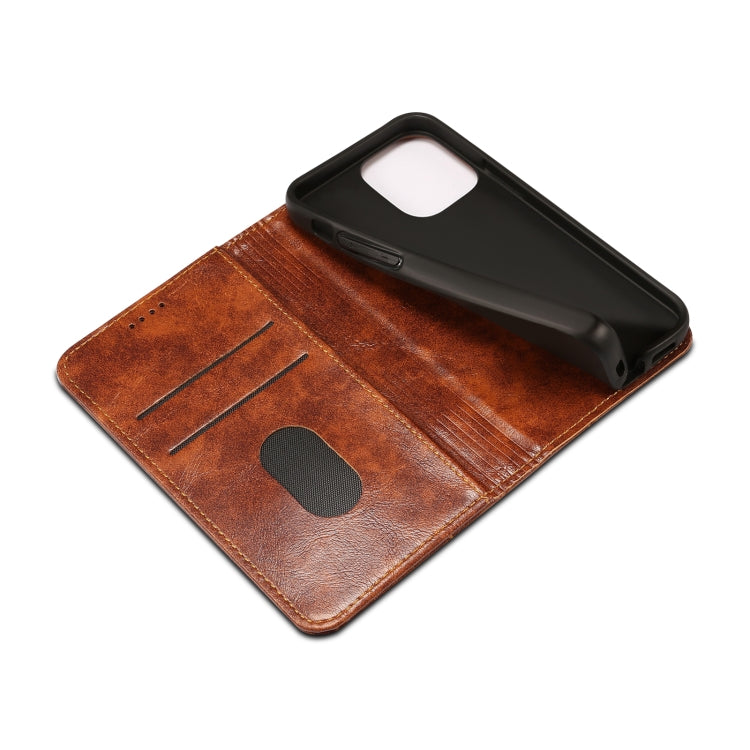 For Samsung Galaxy S24 5G Suteni Baroque Calf Texture Buckle Wallet Leather Phone Case(Brown) - Galaxy S24 5G Cases by Suteni | Online Shopping South Africa | PMC Jewellery | Buy Now Pay Later Mobicred