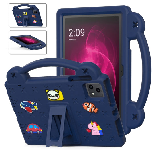 For T-Iobile REVVL Tab 10.36 2023 Handle Kickstand Children EVA Shockproof Tablet Case(Navy Blue) - Others by PMC Jewellery | Online Shopping South Africa | PMC Jewellery | Buy Now Pay Later Mobicred