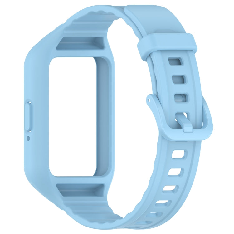 For Samsung Galaxy Fit 3 Integrated TPU Watch Band(Sky Blue) - Watch Bands by PMC TechLife | Online Shopping South Africa | PMC TechLife