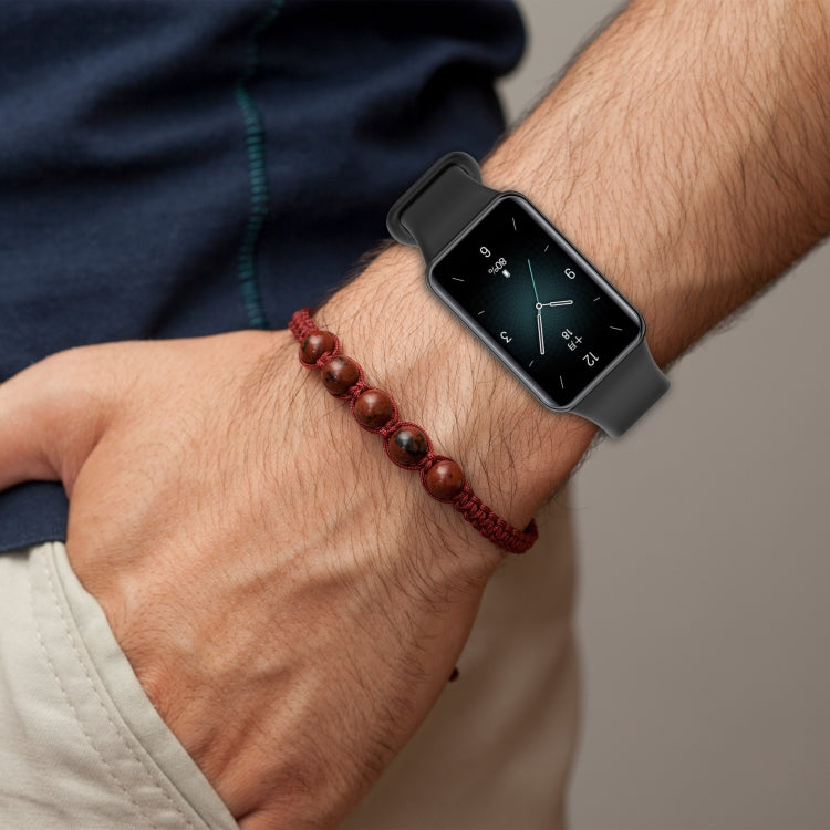 For Honor Band 9 Solid Color TPU Watch Band(Dark Gray) - free shipping - PMC TechLife - Order now!