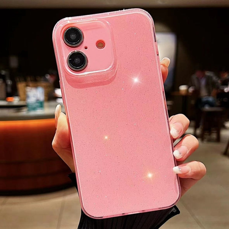 For iPhone 16 Plus Jelly Glitter Solid Color TPU Phone Case(Pink) - iPhone 16 Plus Cases by PMC TechLife | Online Shopping South Africa | PMC TechLife | Buy Now Pay Later Mobicred
