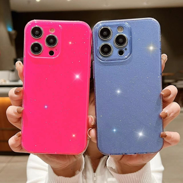For iPhone 16 Jelly Glitter Solid Color TPU Phone Case(Red) - iPhone 16 Cases by PMC TechLife | Online Shopping South Africa | PMC TechLife | Buy Now Pay Later Mobicred