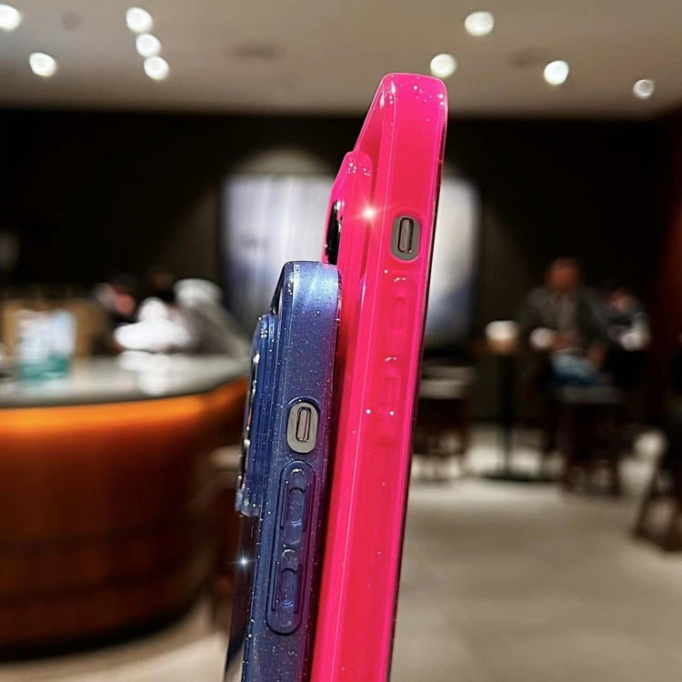 For iPhone 16 Pro Jelly Glitter Solid Color TPU Phone Case(Pink) - iPhone 16 Pro Cases by PMC TechLife | Online Shopping South Africa | PMC TechLife | Buy Now Pay Later Mobicred