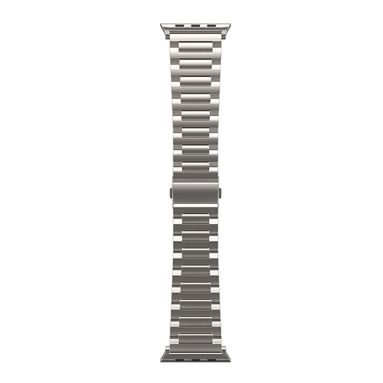 For Apple Watch Ultra 49mm I-Shaped Titanium Watch Band(Titanium) - Watch Bands by PMC TechLife | Online Shopping South Africa | PMC TechLife