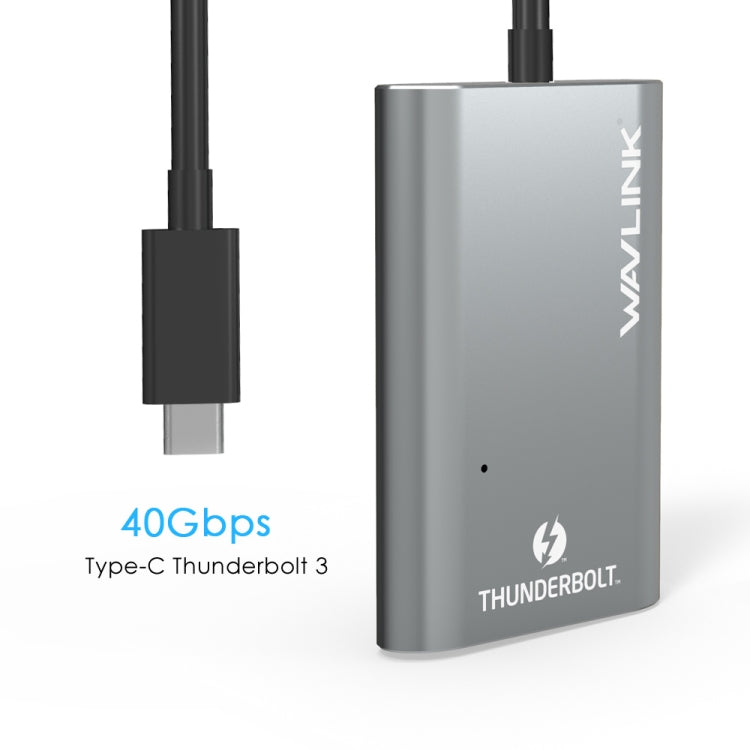 WAVLINK UTA21D DP 4K/5K/8K Video Thunderbolt 3 Type-C to Dual DisplayPort  Adapter -  by WAVLINK | Online Shopping South Africa | PMC Jewellery | Buy Now Pay Later Mobicred