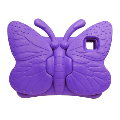 For iPad Pro 11 2024 Butterfly Bracket Kids EVA Shockproof Tablet Case(Purple) - iPad Pro 11 2024 Cases by PMC Jewellery | Online Shopping South Africa | PMC Jewellery | Buy Now Pay Later Mobicred