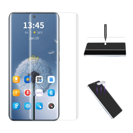 For OPPO Reno10 / Reno11 / Reno11 Pro ENKAY Hat-Prince UV Full Glue Tempered Glass Film - Reno11 Pro Tempered Glass by ENKAY | Online Shopping South Africa | PMC Jewellery | Buy Now Pay Later Mobicred