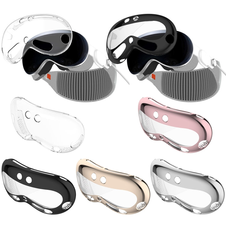 For Apple Vision Pro Electroplated TPU Protective Case VR Glasses Accessories(Sliver) - VR Accessories by PMC TechLife | Online Shopping South Africa | PMC TechLife | Buy Now Pay Later Mobicred