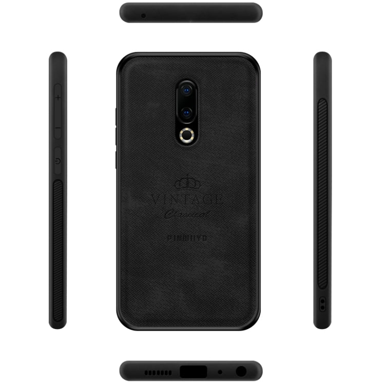 PINWUYO Shockproof Waterproof Full Coverage PC + TPU + Skin Protective Case for Meizu 16 Plus(Black) - Meizu by PINWUYO | Online Shopping South Africa | PMC Jewellery | Buy Now Pay Later Mobicred