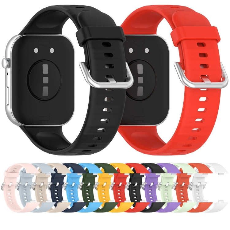 For Huawei Watch Fit3 Silicone Soft Watch Band + Clear Watch Protective Case Set(Pink) - free shipping - PMc TechLife - Order now!