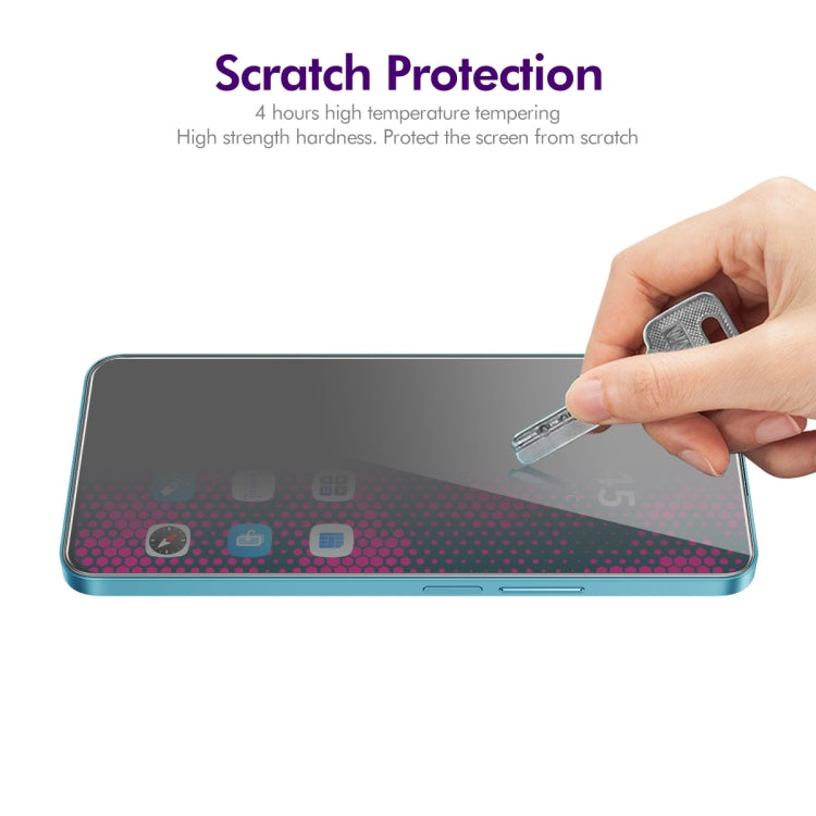 For Tecno Spark Go 2024 ENKAY Hat-Prince 28 Degree Anti-peeping Privacy Tempered Glass Film - Tecno Tempered Glass by ENKAY | Online Shopping South Africa | PMC Jewellery | Buy Now Pay Later Mobicred