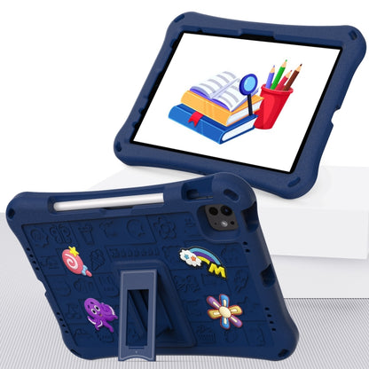For iPad Air 11 2024 Hi Baby EVA Full Body Tablet Case with Strap(Navy Blue) - iPad Air 11 2024 Cases by PMC Jewellery | Online Shopping South Africa | PMC Jewellery | Buy Now Pay Later Mobicred