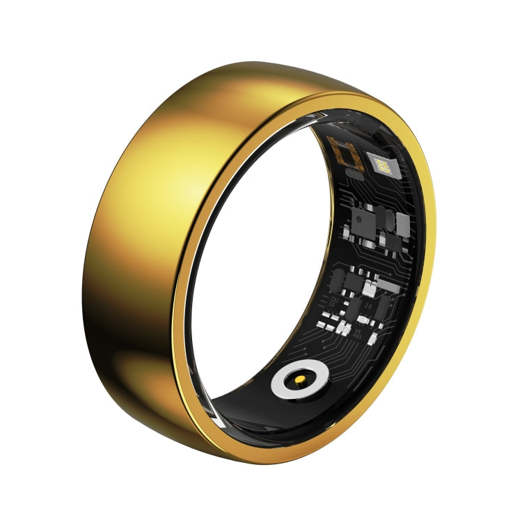 R09M SIZE 18 Smart Ring, Support Health Monitoring / Care For Families(Gold) - Smart Rings / Smart Telephones by PMC Jewellery | Online Shopping South Africa | PMC Jewellery | Buy Now Pay Later Mobicred