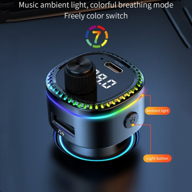 C58 Car MP3 Music Player Type-C + USB Car Charger Bluetooth Adapter FM Transmitter - Car Charger by PMC TechLife | Online Shopping South Africa | PMC TechLife | Buy Now Pay Later Mobicred