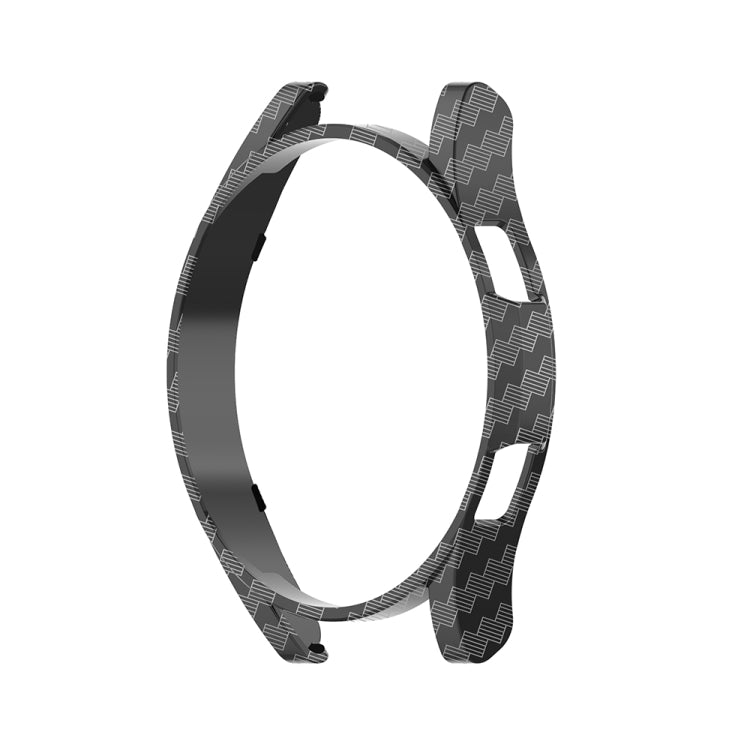 For Samsung Galaxy Watch FE 40mm Half Pack Hollow PC Watch Protective Case(Carbon Fiber) - Watch Cases by PMC TechLife | Online Shopping South Africa | PMC TechLife | Buy Now Pay Later Mobicred