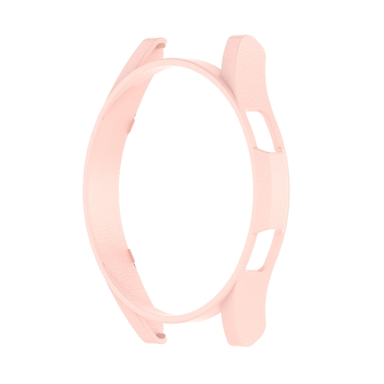 For Samsung Galaxy Watch FE 40mm Half Pack Hollow PC Watch Protective Case(Pink) - Watch Cases by PMC TechLife | Online Shopping South Africa | PMC TechLife | Buy Now Pay Later Mobicred