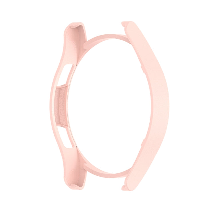 For Samsung Galaxy Watch FE 40mm Half Pack Hollow PC Watch Protective Case(Pink) - Watch Cases by PMC TechLife | Online Shopping South Africa | PMC TechLife | Buy Now Pay Later Mobicred
