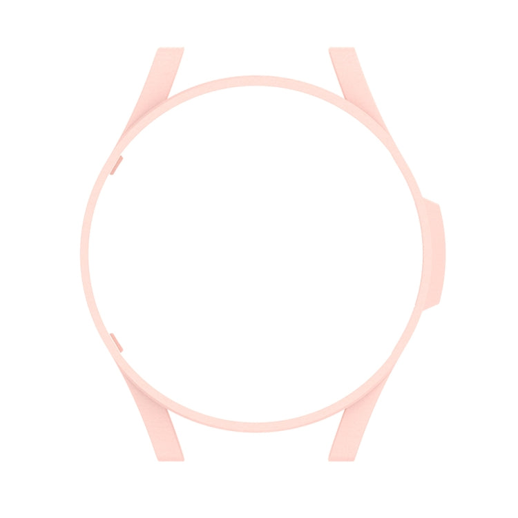 For Samsung Galaxy Watch FE 40mm Half Pack Hollow PC Watch Protective Case(Pink) - Watch Cases by PMC TechLife | Online Shopping South Africa | PMC TechLife | Buy Now Pay Later Mobicred
