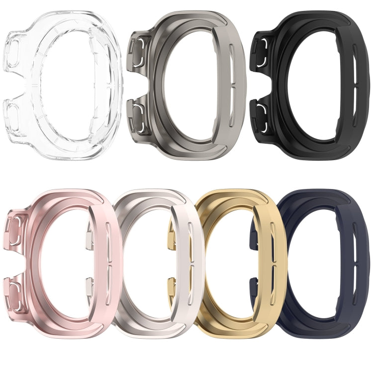 For Samsung Galaxy Watch Ultra 47mm Half Coverage Hollowed PC Watch Protective Case(Dark Blue) - free shipping - PMC Jewellery - Order now!