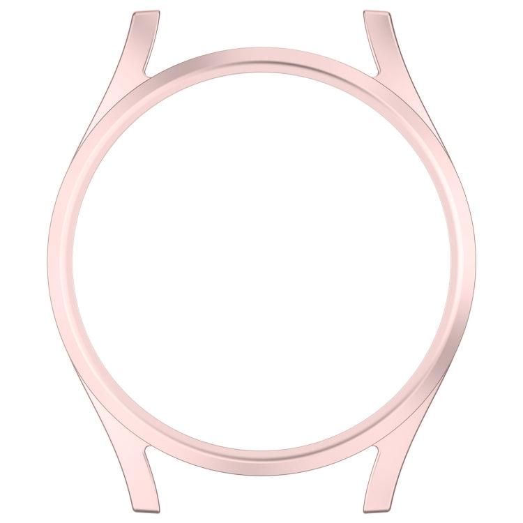 For Sansung Galaxy Watch 7 40mm Half Pack Hollow PC Watch Protective Case(Rose Pink) - Watch Cases by PMC Jewellery | Online Shopping South Africa | PMC Jewellery | Buy Now Pay Later Mobicred