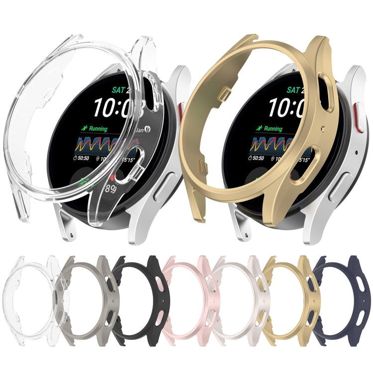 For Sansung Galaxy Watch 7 40mm Half Pack Hollow PC Watch Protective Case(Midnight Blue) - Watch Cases by PMC TechLife | Online Shopping South Africa | PMC TechLife | Buy Now Pay Later Mobicred