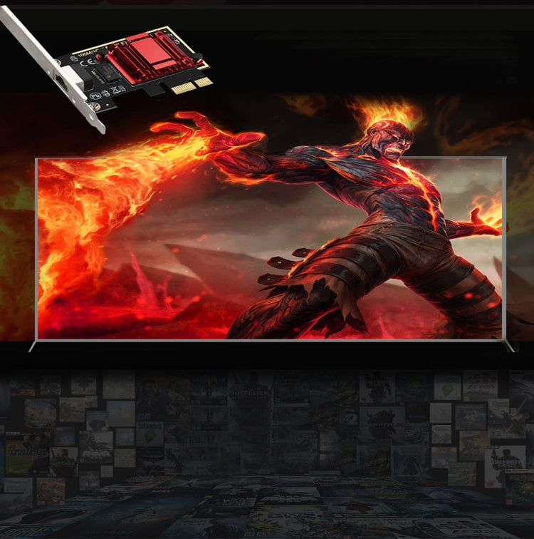 Four-port 2.5G Gigabit Network adapter Desktop 8125BG chip Ethernet server Network Adapter ESXi diskless PXE - USB Network Adapter by PMC Jewellery | Online Shopping South Africa | PMC Jewellery | Buy Now Pay Later Mobicred