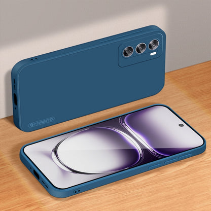 For OPPO Reno12 Global PINWUYO Sense Series Liquid Silicone TPU Phone Case(Blue) - Reno12 Cases by PINWUYO | Online Shopping South Africa | PMC Jewellery | Buy Now Pay Later Mobicred