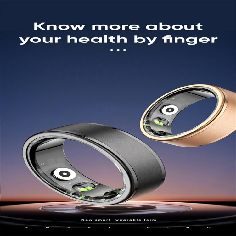 R03 SIZE 9 Smart Ring, Support Heart Rate / Blood Oxygen / Sleep / Multiple Sports Modes(Black) - Smart Rings / Smart Telephones by PMC Jewellery | Online Shopping South Africa | PMC Jewellery | Buy Now Pay Later Mobicred