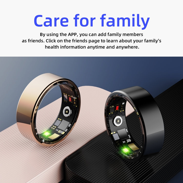 R11M SIZE 11 Smart Ring, Support Heart Rate / Blood Oxygen / Sleep / Multiple Sports Modes(Black) - Smart Rings / Smart Telephones by PMC TechLife | Online Shopping South Africa | PMC TechLife | Buy Now Pay Later Mobicred