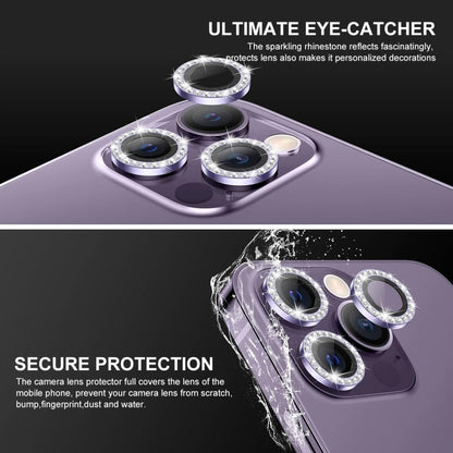 For iPhone 16 / 16 Plus ENKAY AR Anti-reflection Individual Diamond Ring Camera Lens Glass Full Film(Colorful) - iPhone 16 Plus Tempered Glass by ENKAY | Online Shopping South Africa | PMC Jewellery | Buy Now Pay Later Mobicred