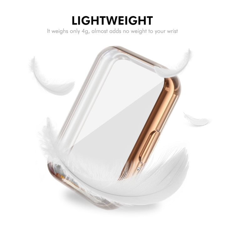 For Samsung Galaxy Fit3 ENKAY Hat-Prince Full Coverage Electroplated Soft TPU Case with Screen Protection(Golden) - free shipping - PMc TechLife - Order now!