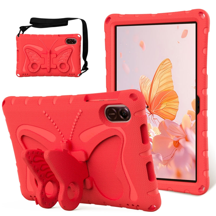 For Honor Pad X9 Butterfly Bracket EVA Shockproof Tablet Case(Red) - Honor by PMC TechLife | Online Shopping South Africa | PMC TechLife | Buy Now Pay Later Mobicred