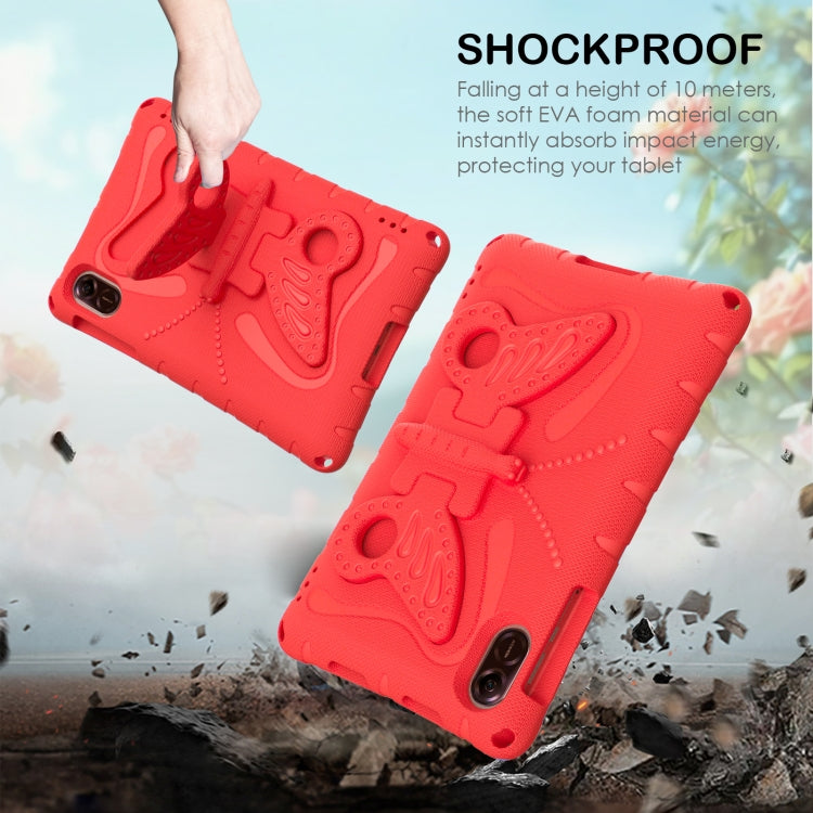 For Honor Pad X9 Butterfly Bracket EVA Shockproof Tablet Case(Red) - Honor by PMC TechLife | Online Shopping South Africa | PMC TechLife | Buy Now Pay Later Mobicred