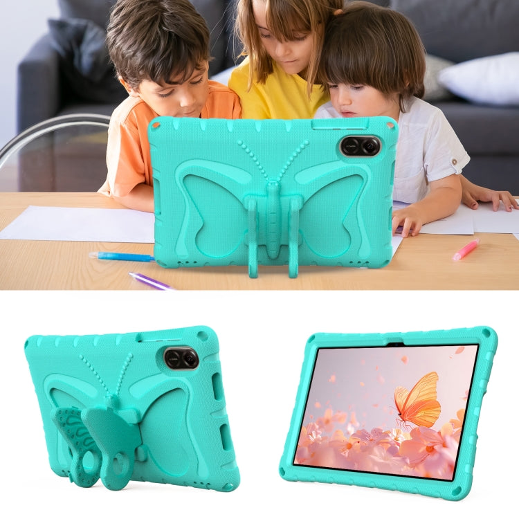 For Honor Pad X8 Pro 11.5 Butterfly Bracket EVA Shockproof Tablet Case(Mint Green) - Honor by PMC TechLife | Online Shopping South Africa | PMC TechLife | Buy Now Pay Later Mobicred