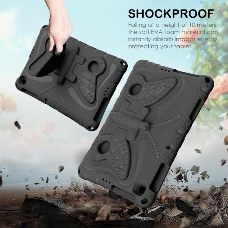 For Honor Pad X8 / X8 Lite 10.1 Butterfly Bracket EVA Shockproof Tablet Case(Black) - Honor by PMC TechLife | Online Shopping South Africa | PMC TechLife | Buy Now Pay Later Mobicred