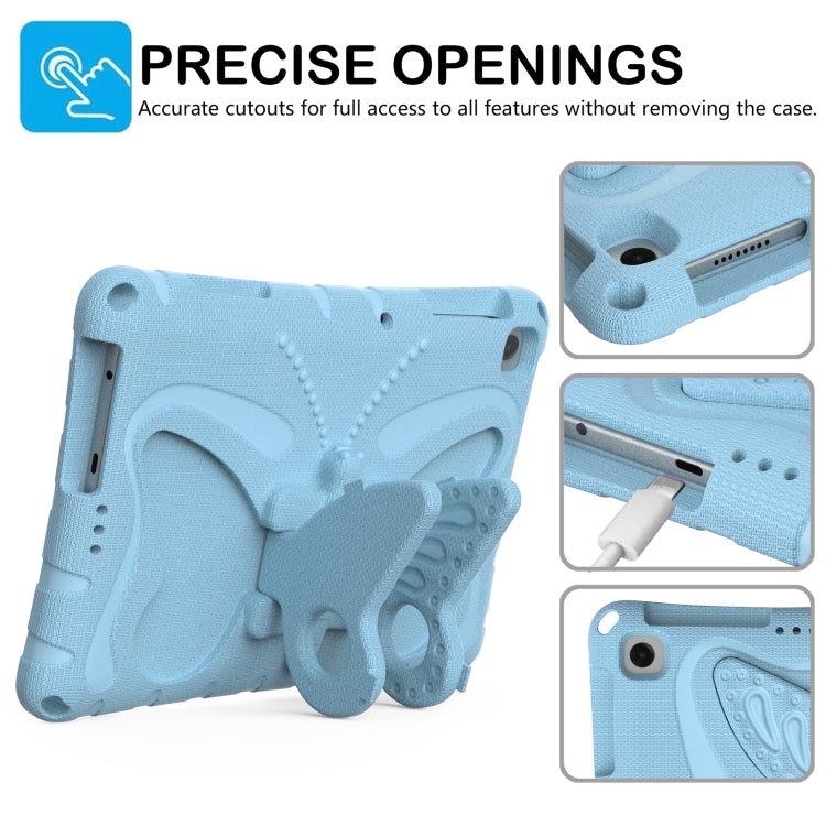 For Honor Pad X6 / Enjoy Tablet 2 Butterfly Bracket EVA Shockproof Tablet Case(Light Blue) - Honor by PMC TechLife | Online Shopping South Africa | PMC TechLife | Buy Now Pay Later Mobicred