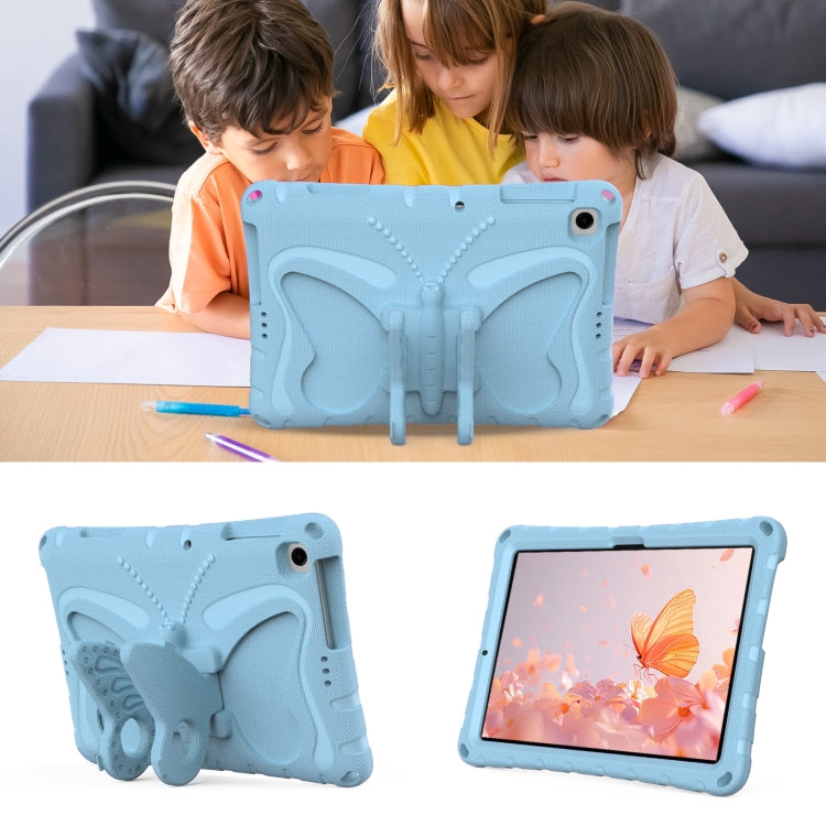 For Honor Pad X6 / Enjoy Tablet 2 Butterfly Bracket EVA Shockproof Tablet Case(Light Blue) - Honor by PMC TechLife | Online Shopping South Africa | PMC TechLife | Buy Now Pay Later Mobicred