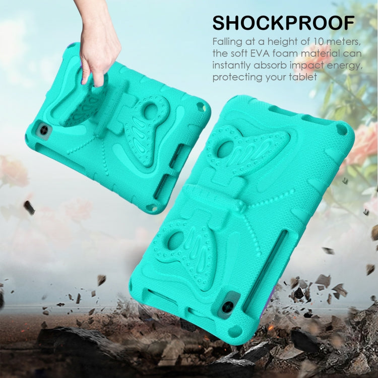 For Huawei MatePad T8 8.0 2020 Butterfly Bracket EVA Shockproof Tablet Case(Mint Green) - Huawei by PMC TechLife | Online Shopping South Africa | PMC TechLife | Buy Now Pay Later Mobicred