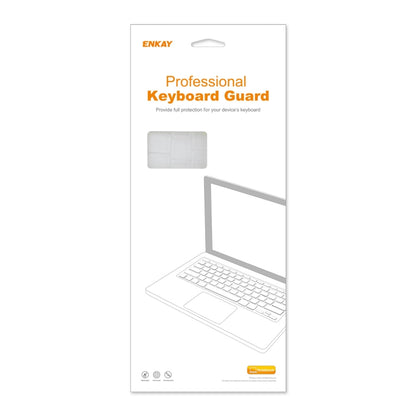 For MacBook Pro 14.2 / 16.2 / Air 13.6 / 15.3 ENKAY EU Version Soft TPU Keyboard Protector Film - Keyboard Protector by ENKAY | Online Shopping South Africa | PMC Jewellery | Buy Now Pay Later Mobicred