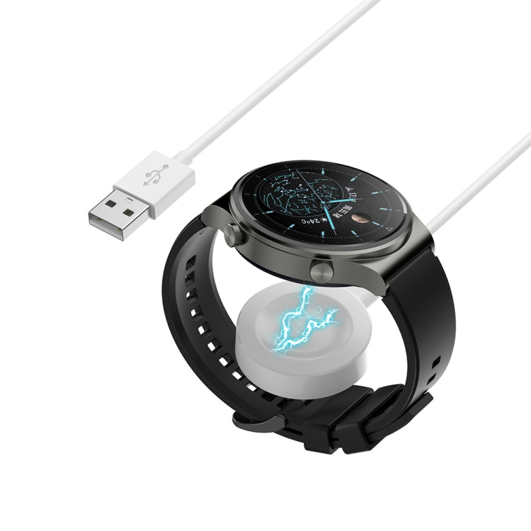 For Huawei Watch GT5 41mm USB Interface Split Type Smart Watch Charging Cable, Length: 1m(White) - Charger by PMC TechLife | Online Shopping South Africa | PMC TechLife | Buy Now Pay Later Mobicred