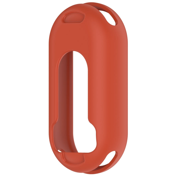 For Xiaomi Mi Band 8 Glossy Surface Silicone Watch Protective Case(Original Red) - Watch Cases by PMC TechLife | Online Shopping South Africa | PMC TechLife | Buy Now Pay Later Mobicred
