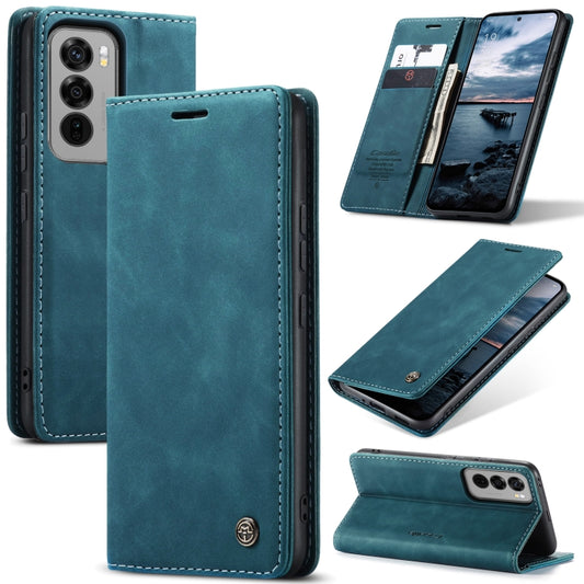 For OPPO Reno12 Pro 5G Global CaseMe 013 Multifunctional Horizontal Flip Leather Phone Case(Blue) - Reno12 Pro Cases by CaseMe | Online Shopping South Africa | PMC Jewellery | Buy Now Pay Later Mobicred