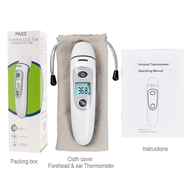 RZ8810 Thermometers Body Thermometer Ear LED Display Digital Electronic IR Thermometer Baby Fever Infrared Bady Thermometer - Infra-red Thermoscope by PMC TechLife | Online Shopping South Africa | PMC TechLife